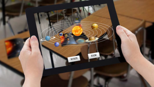 AR in education which is increased engagement